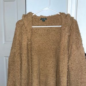 Fuzzy oversized sweater